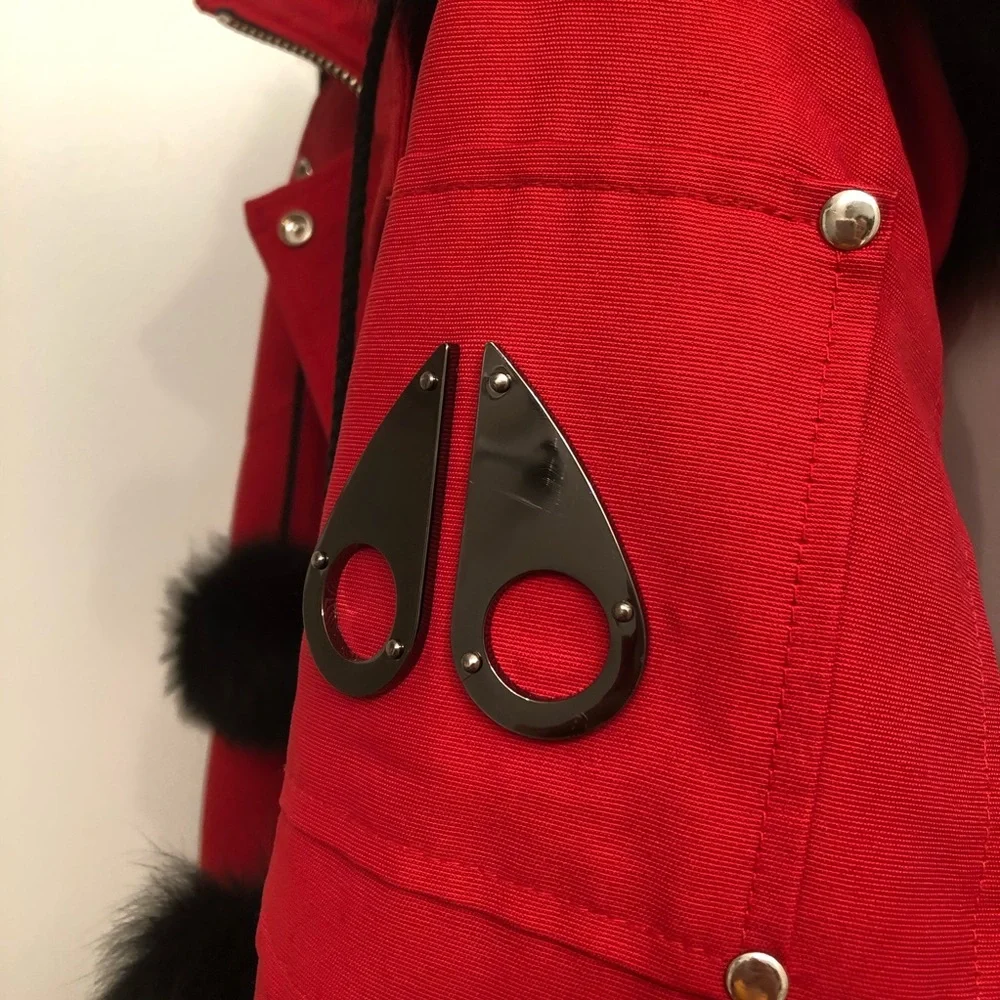 Moose Knuckles Red Ski & Snow Jacket - Picture 4 of 11